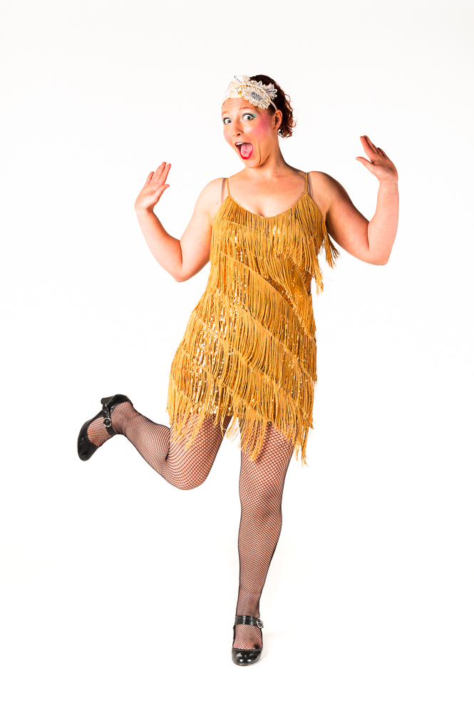 gold dress