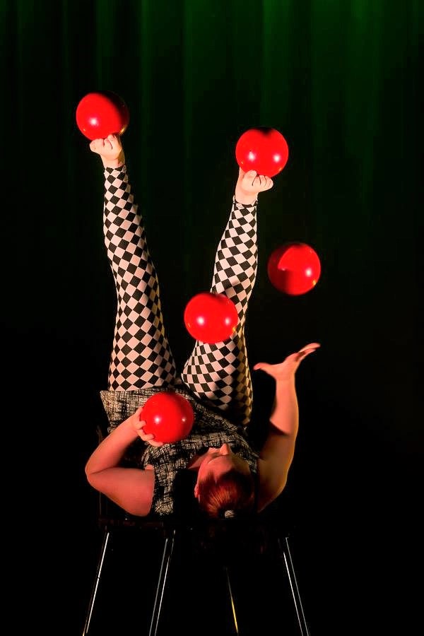 Black and white antipodean balls